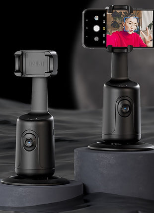 360 Auto Face Tracking Gimbal AI Smart Gimbal Face Tracking Auto Phone Holder For Smartphone Video Vlog Live Stabilizer Tripod