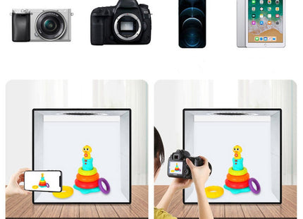 Studio Photo Portable avec Ring Light