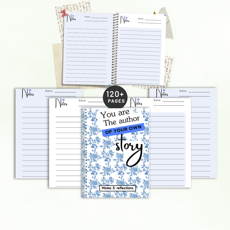 Lined Notebook Template