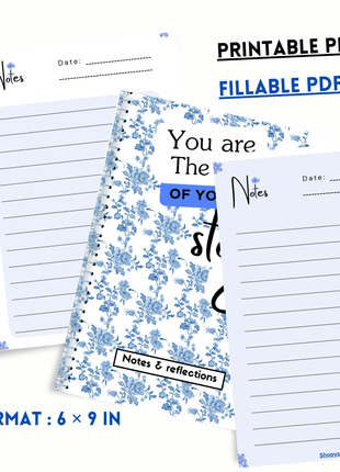 Lined Notebook Template