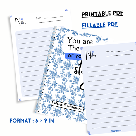 Lined Notebook Template