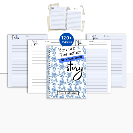 Lined Notebook Template
