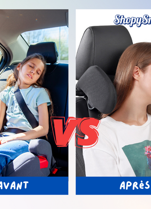 Oreiller Cervical Auto – Confort Idéal pour le Voyage