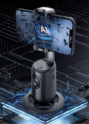 360 Auto Face Tracking Gimbal AI Smart Gimbal Face Tracking Auto Phone Holder For Smartphone Video Vlog Live Stabilizer Tripod