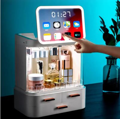 Collection Box with LED Screen - Modern Organization